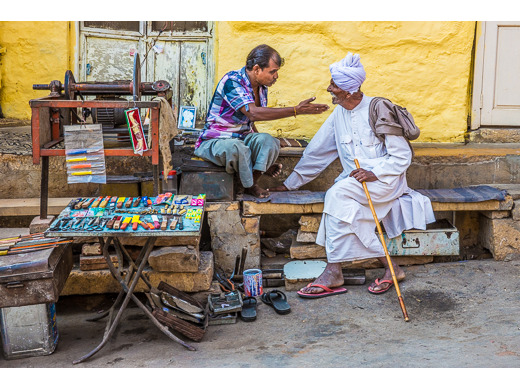 Knife Seller, Jaisalmer